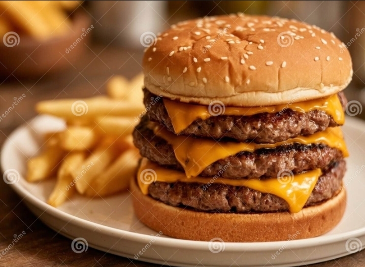 Triple Cheese Burger