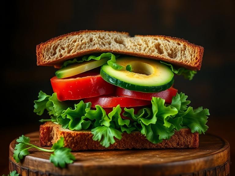 Vegetable Sandwich